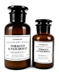 LANTERNCOVE CANDLES - DISPENSARY BOTTLE 6.5oz / 184g - TOBACCO & PATCHOULI 
