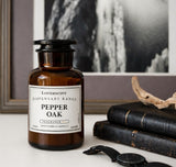 LANTERNCOVE CANDLES - DISPENSARY BOTTLE 14.5oz / 411g - PEPPER OAK