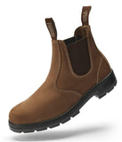 MONGREL K9 WORK BOOT # K91070 - ELASTIC SIDE - VINTAGE BROWN [SZ:7]