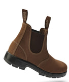 MONGREL K9 WORK BOOT # K91070 - ELASTIC SIDE - VINTAGE BROWN [SZ:7]