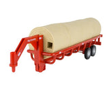 BIG COUNTRY TOYS - HAY TRAILER WITH 4 ROUND BALES - 440