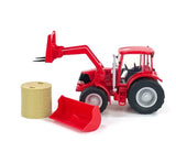 BIG COUNTRY TOYS - TRACTOR & IMPLEMENTS RED - 459R