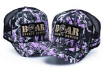 INSIGNIA TRUCKER HAT CAP - PURPLE BOAR