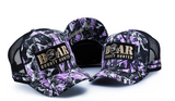 INSIGNIA TRUCKER HAT CAP - PURPLE BOAR