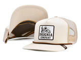 INSIGNIA TRUCKER HAT CAP - DRIFTER FLAT BRIM