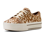 ARIAT WOMENS SHOES SKYLAR - SPECKLED COW PRINT - 10080403 [SZ:7]