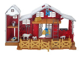 BIG COUNTRY TOYS - DAIRY BARN PLAYSET - 38 PIECE- 506