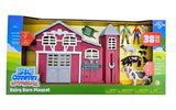BIG COUNTRY TOYS - DAIRY BARN PLAYSET - 38 PIECE- 506