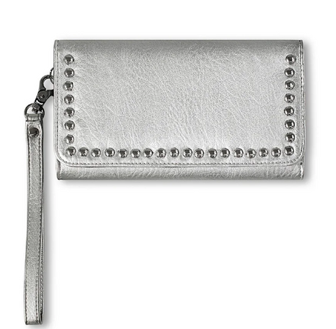 ARIAT STELLA CLUTCH WALLET SILVER