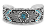 MONTANA BRACELET CUFF BLUESPRING TURQUOISE 