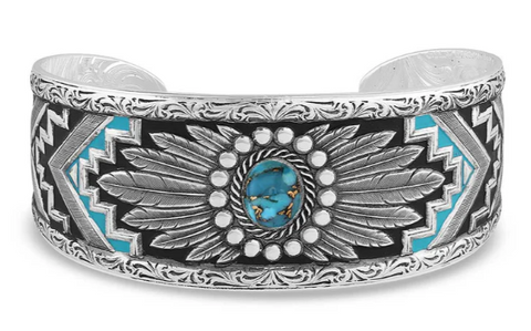 MONTANA BRACELET CUFF BLUESPRING TURQUOISE 