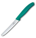 VICTORINOX STEAK KNIFE - GREEN