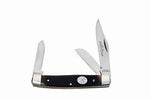 RITE EDGE POCKET KNIFE STOCKMAN 3 BLADE 4" BROWN TONES HANDLE 210568 