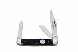RITE EDGE POCKET KNIFE STOCKMAN 3 BLADE 4" BROWN TONES HANDLE 210568 
