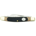 RITE EDGE POCKET KNIFE STOCKMAN 3 BLADE 4" BROWN TONES HANDLE 210568 