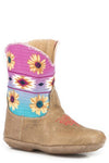 ROPER INFANT COWBABY DAISY TAN [SZ:1]