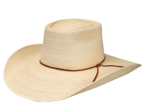 SUNBODY HAT - REATA 3 - 4.5" BRIM - LIGHT PALM [SZ:52]