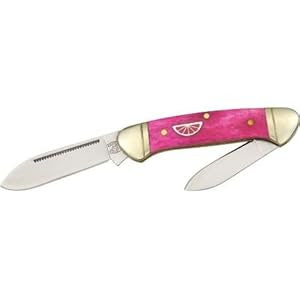 ROUGH RIDER PINK LEMONADE POCKET KNIFE 2.75" RR2662 