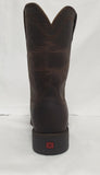 TWISTED X LADIES ROPER BOOT WATERPROOF DARK BROWN [SZ:5.5] 