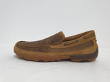 TWISTED X MENS CLASSIC MOCS SLIP ON TAN [SZ:10.5] 