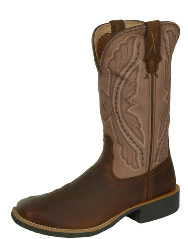 TWISTED X WOMENS 11 INCH TECH X 2 BOOT BROWN/TOBACCO [SZ:7.5]