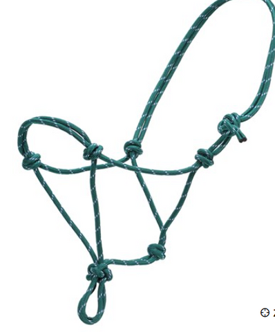HALTER HORSEMANSHIP GREEN [SZ:FULL] 