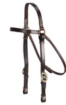ORD RIVER BARCOO BRIDLE PREMIUM 3/4" COB BROWN