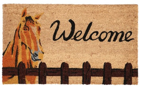 DOOR MAT - WELCOME HORSE - GFT7455