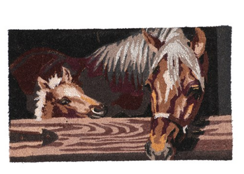 DOOR MAT - MARE & FOAL GFT7420