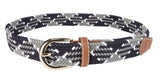 BELT BRAIDED PLAITED NYLON BELT MULTI [SZ:28]