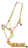 FORT WORTH HALTER ROPE w/ 10' LEAD RAINBOW