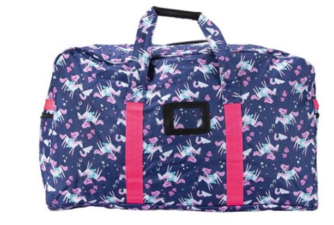 OVERNIGHT TRAVEL BAG - BAMBINO - MERMAIDS & UNICORNS - BAM5845 MM