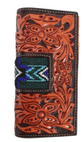 FORT WORTH RODEO WALLET BLUE AZTEC