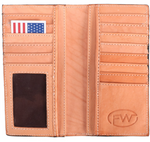 FORT WORTH RODEO WALLET BLUE AZTEC