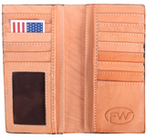 FORT WORTH RODEO WALLET BLUE AZTEC