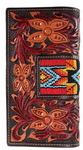 FORT WORTH RODEO WALLET TURQUOISE AZTEC