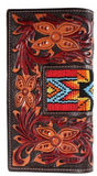 FORT WORTH RODEO WALLET TURQUOISE AZTEC