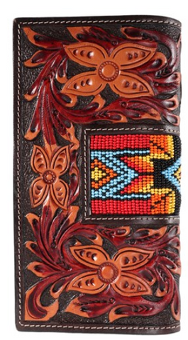 FORT WORTH RODEO WALLET TURQUOISE AZTEC