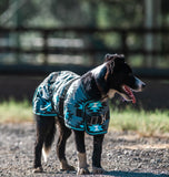 THERMO MASTER SUPREME DOG COAT - AZTEC TURQUOISE [SZ:18/46CM]