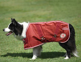 THERMO MASTER SUPREME DOG COAT - CHERRY HI VIS [SZ:18" 46CM]