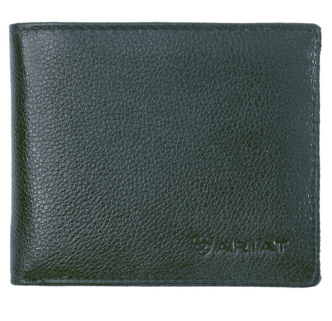 ARIAT BI-FOLD WALLET BLACK WLT2106A
