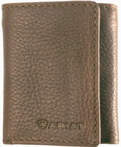 ARIAT TRI-FOLD DARK BROWN WLT3107A 