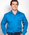 JC MENS EVAN WORKSHIRT BLUE JEWEL [SZ:XXL]