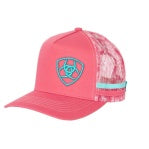 ARIAT DIGI CAMO TRUCKER CAP PINK LEMONADE [SZ:OS]
