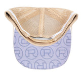 ROPER TRUCKER CAP PLAID FAWN / STONE - RC2401