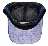 ROPER TRUCKER CAP - PLAID COBALT RC2403