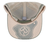 ROPER TRUCKER CAP - CATTLE TAG OLIVE GREEN