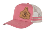 ROPER TRUCKER CAP - CATTLE TAG DUSTY ROSE RC2507