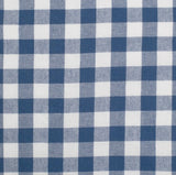 JUST COUNTRY WOMENS ABBEY FULL BUTTON PRINT WORKSHIRT - TRUE BLUE & WHITE LARGE CHECK [SZ:14]