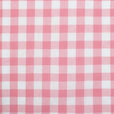 JUST COUNTRY WOMENS ABBEY FULL BUTTON PRINT WORKSHIRT - PEACH BLOSSOM & WHITE LARGE CHECK - WWLS2631 [SZ:10]
